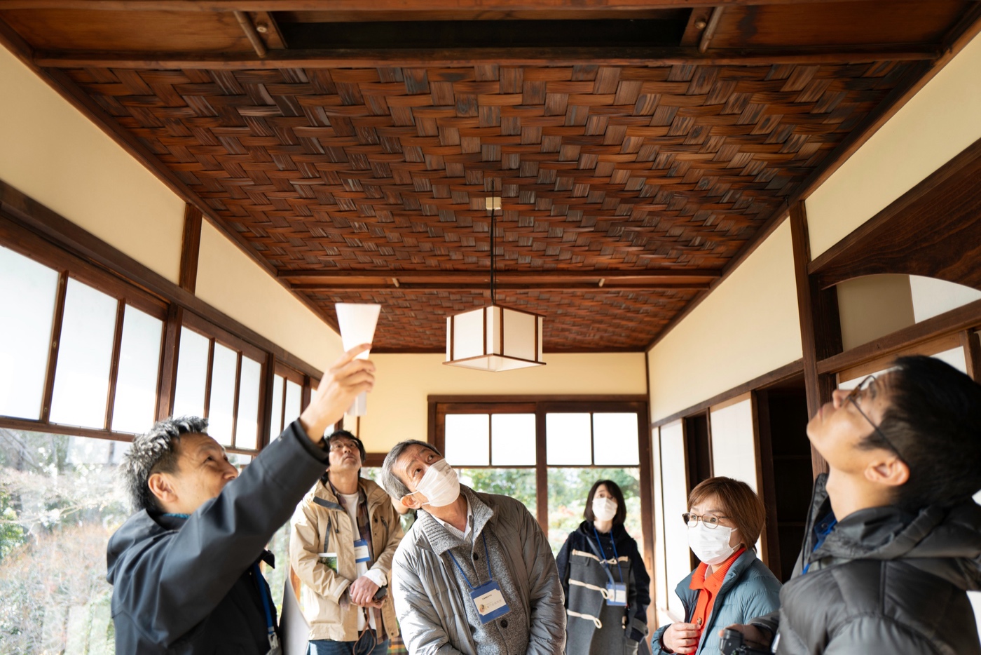 Chochikukyo house rooms, Kyoto