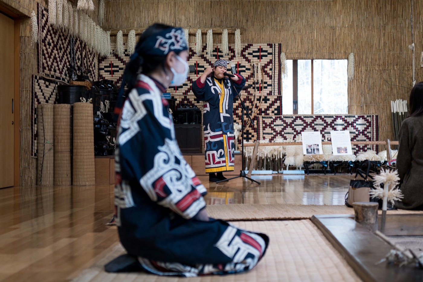 Ainu heritage exhibit